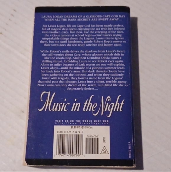 $4 Add-on "Music in The Night" by V.C. Andrews - Paperback Novel - Picture 2 of 8
